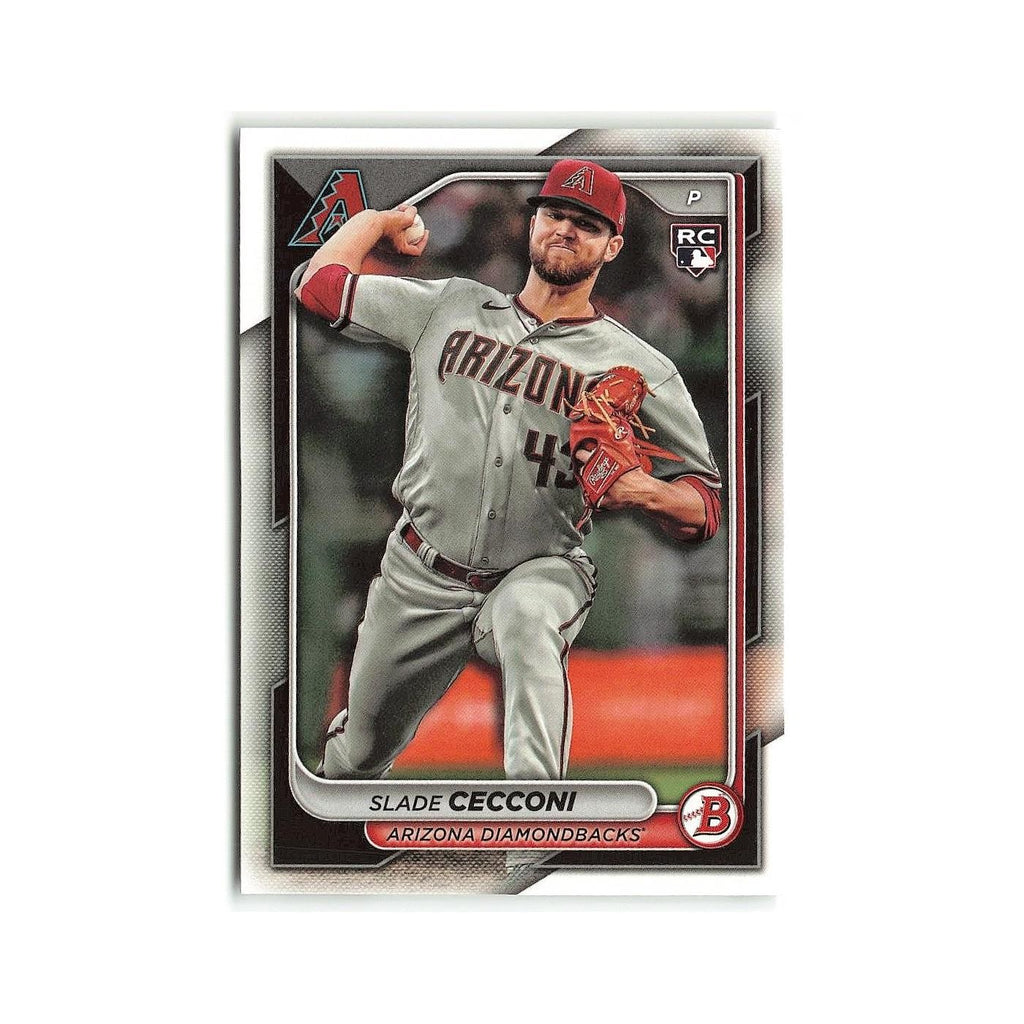 Slade Cecconi Rookie 2024 Bowman #82 Arizona Diamondbacks Baseball Card NM