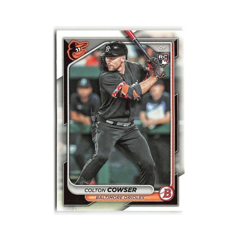 Colton Cowser Rookie 2024 Bowman #31 Baltimore Orioles Baseball Card NM