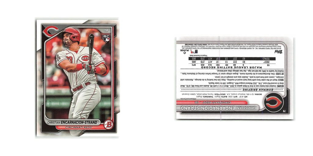 Christian Encarnacion-Strand Rookie 2024 Bowman #79 Cincinnati Reds NM