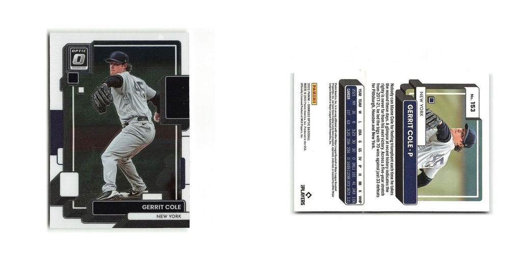 Gerrit Cole 2022 Donruss Optic #153 New York Yankees Baseball Card NM