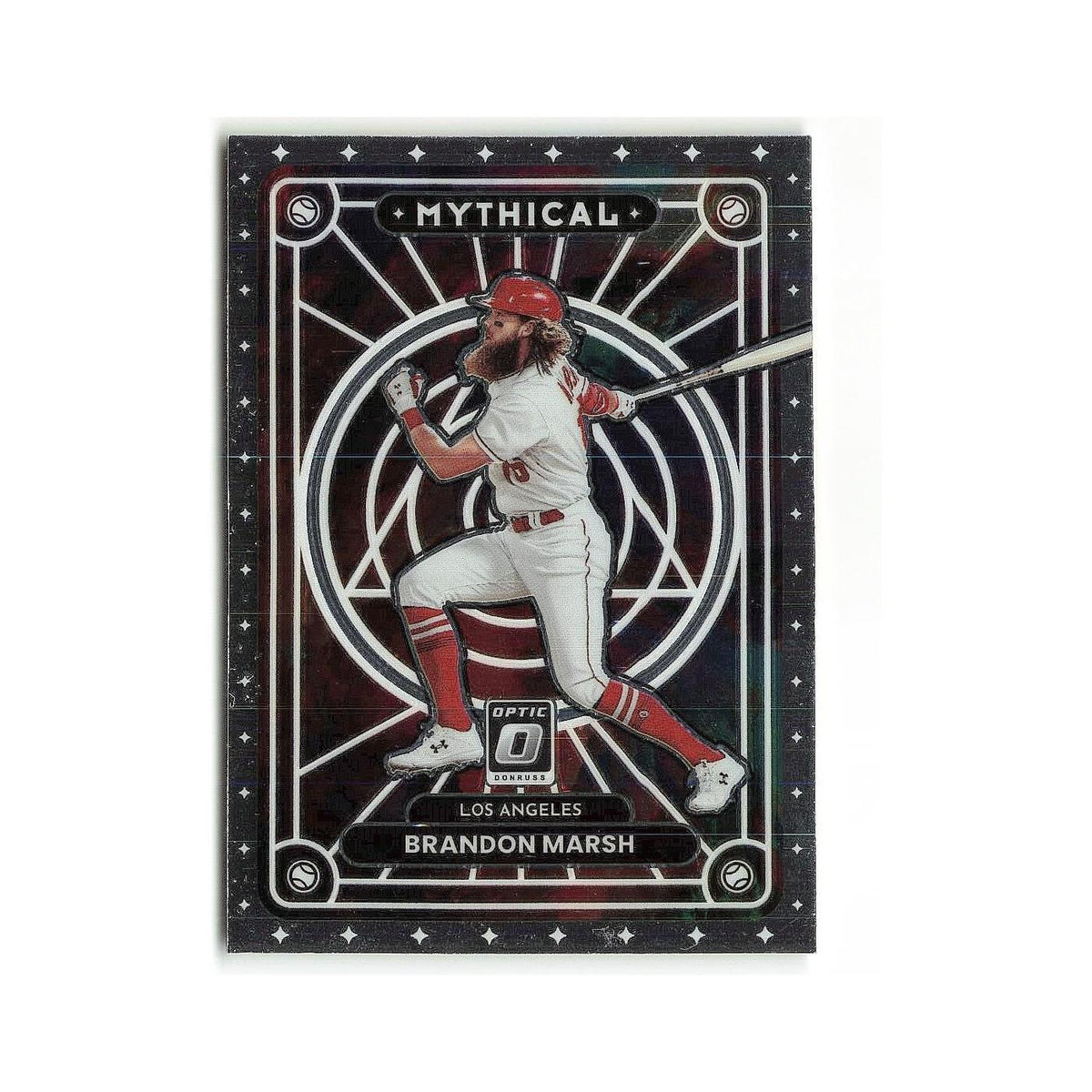 Brandon Marsh 2022 Donruss Optic #MTH 2 Los Angeles Angels Baseball Card NM