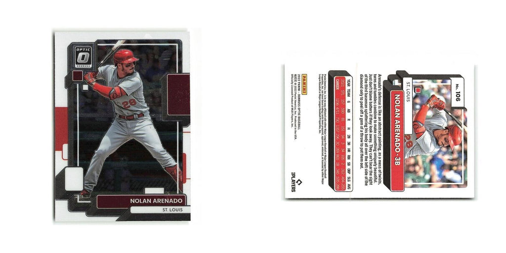 Nolan Arenado 2022 Donruss Optic #106 St. Louis Cardinals Baseball Card NM