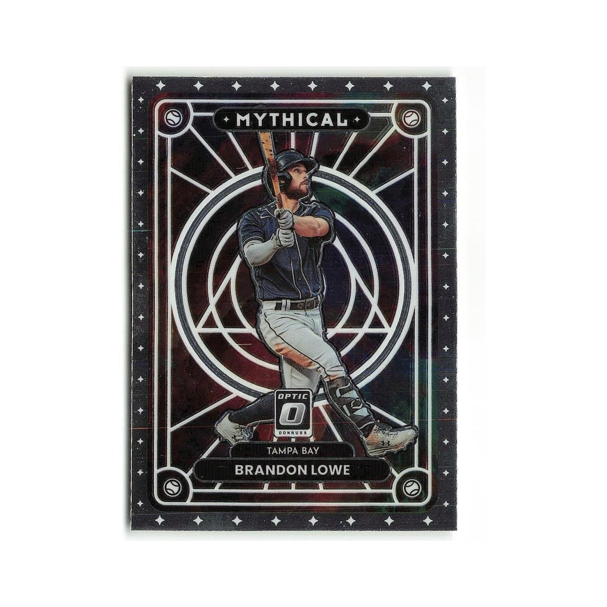 Brandon Lowe 2022 Donruss Optic #MTH 16 Tampa Bay Rays Baseball Card NM