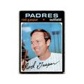 Rod Gaspar 1971 Topps #383 San Diego Padres Baseball Card Poor