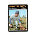 Bob Spence Rookie 1971 Topps #186 Chicago White Sox Baseball Card Poor