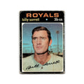 Billy Sorrell 1971 Topps #17 Kansas City Royals Baseball Card Poor