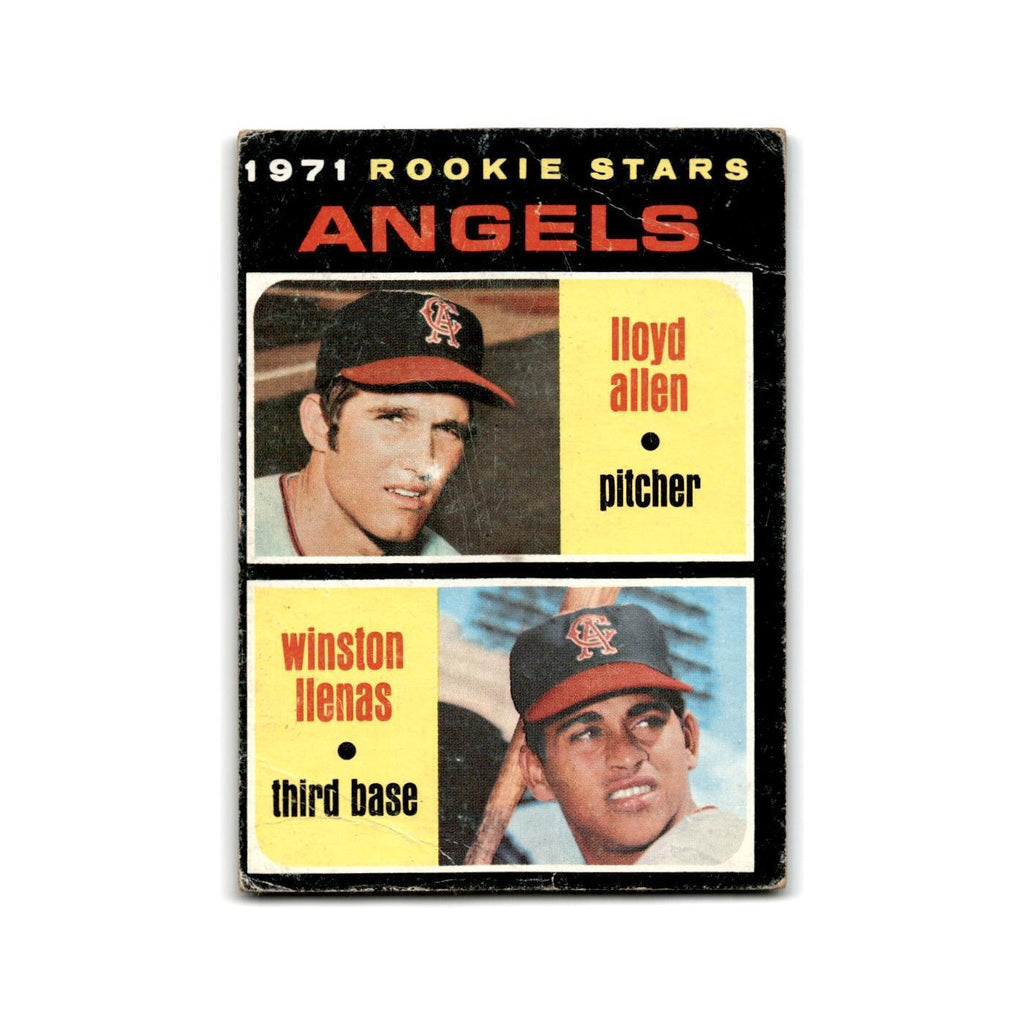 Angels Rookies - alllen Foster Rookie 1971 Topps #152 California Angels Poor