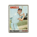 Jim Spencer Rookie 1970 Topps #255 California Angels Baseball Card Poor