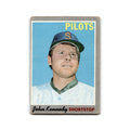 John Kennedy 1970 Topps #53 Seattle Pilots Baseball Card Poor