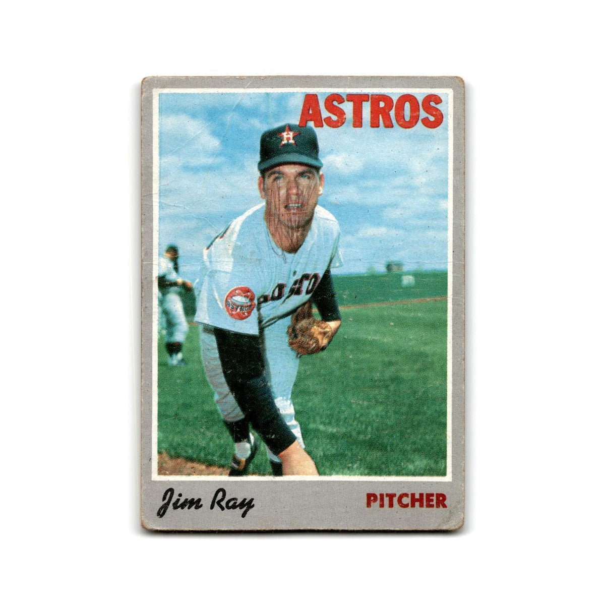 Jim Ray 1970 Topps #113 Houston Astros Baseball Card Poor