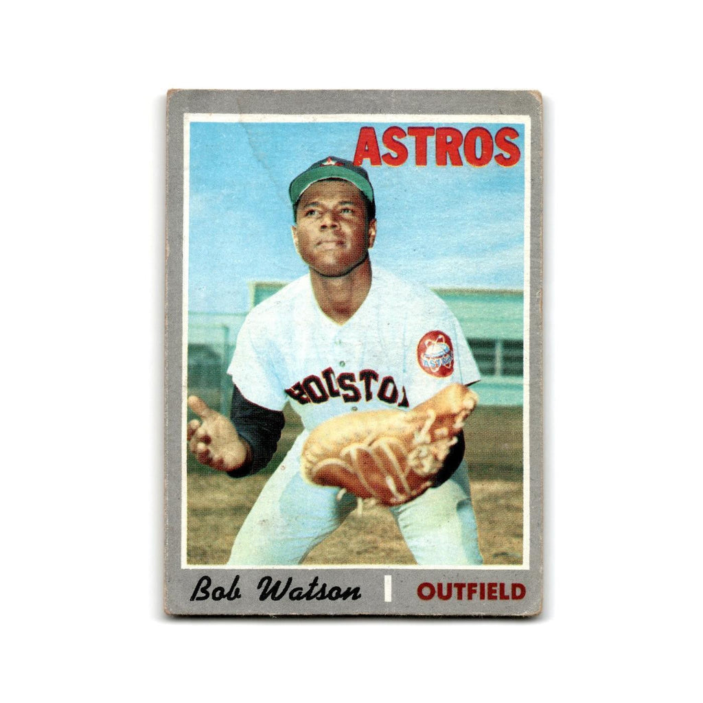 Bob Watson 1970 Topps #407 Houston Astros Baseball Card Poor