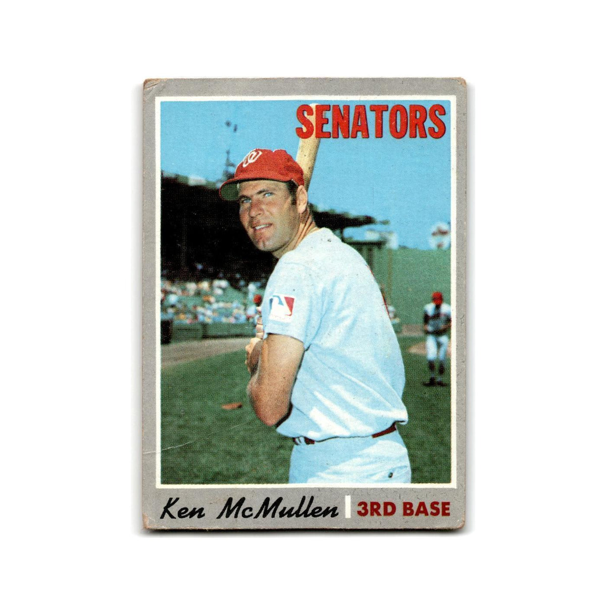 Ken McMullen 1970 Topps #420 Washington Senators Baseball Card Poor