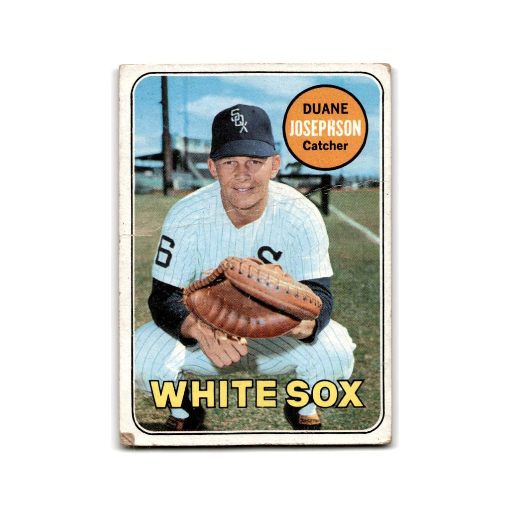Duane Josephson 1969 Topps #222 Chicago White Sox Baseball Card Poor