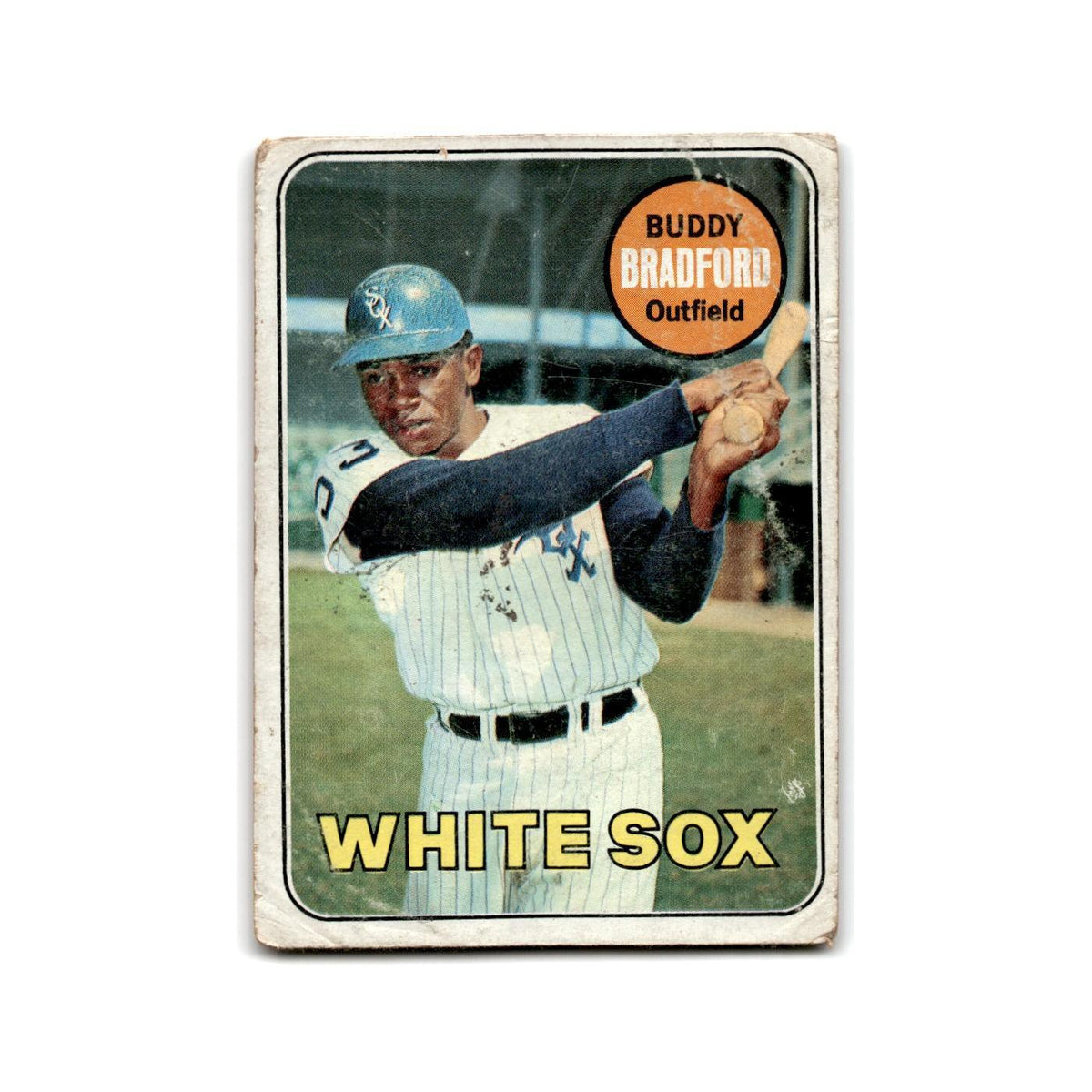 Buddy Bradford 1969 Topps #97 Chicago White Sox Baseball Card Poor