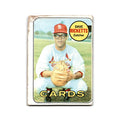 Dave Ricketts 1969 Topps #232 St. Louis Cardinals Baseball Card Poor