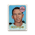 Gary Sutherland 1969 Topps #326 Montreal Expos Baseball Card Poor