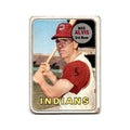 Max Alvis 1969 Topps #145 Cleveland Indians Baseball Card Poor