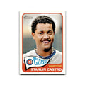 Starlin Castro 2014 Topps Heritage #110 Chicago Cubs Baseball Card NM