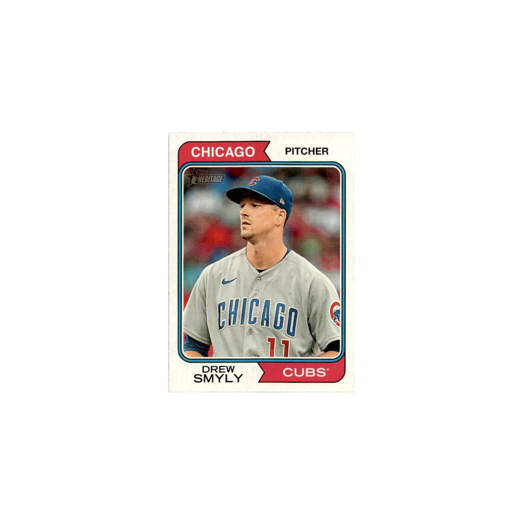 Drew Smyly 2023 Topps Heritage  #347 Chicago Cubs Baseball Card NM