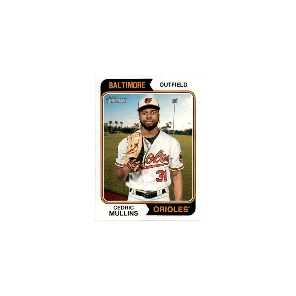 Cedric Mullins 2023 Topps Heritage  #356 Baltimore Orioles Baseball Card NM