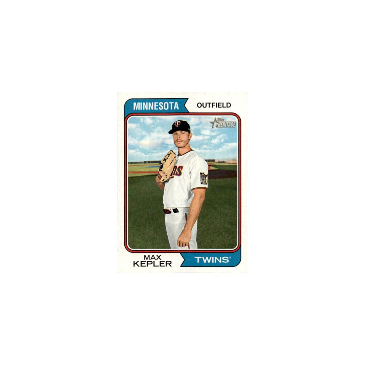 Max kepler 2023 Topps Heritage #217 Minnesota Twins Baseball Card NM
