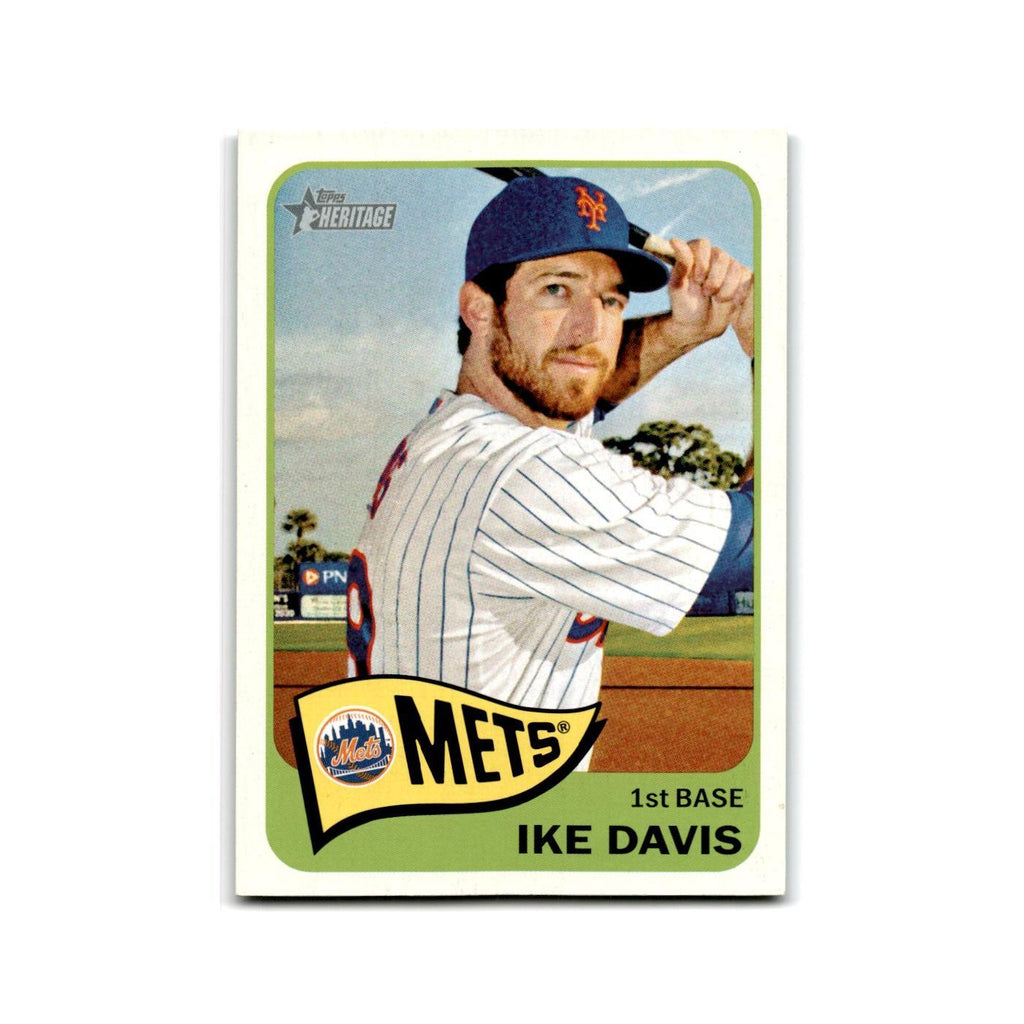 Ike Davis 2014 Topps Heritage #168 New York Mets Baseball Card NM