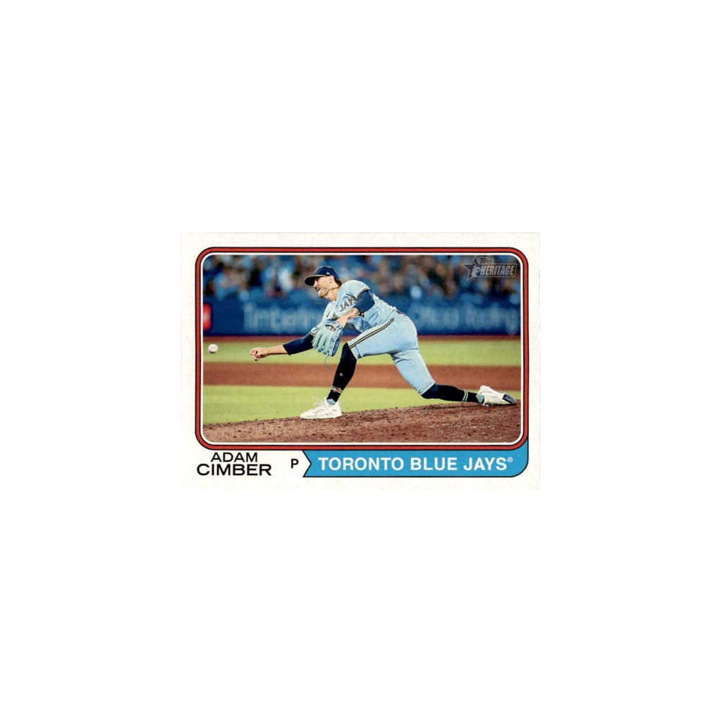 Adam Cimber 2023 Topps Heritage #161 Toronto Blue Jays Baseball Card NM