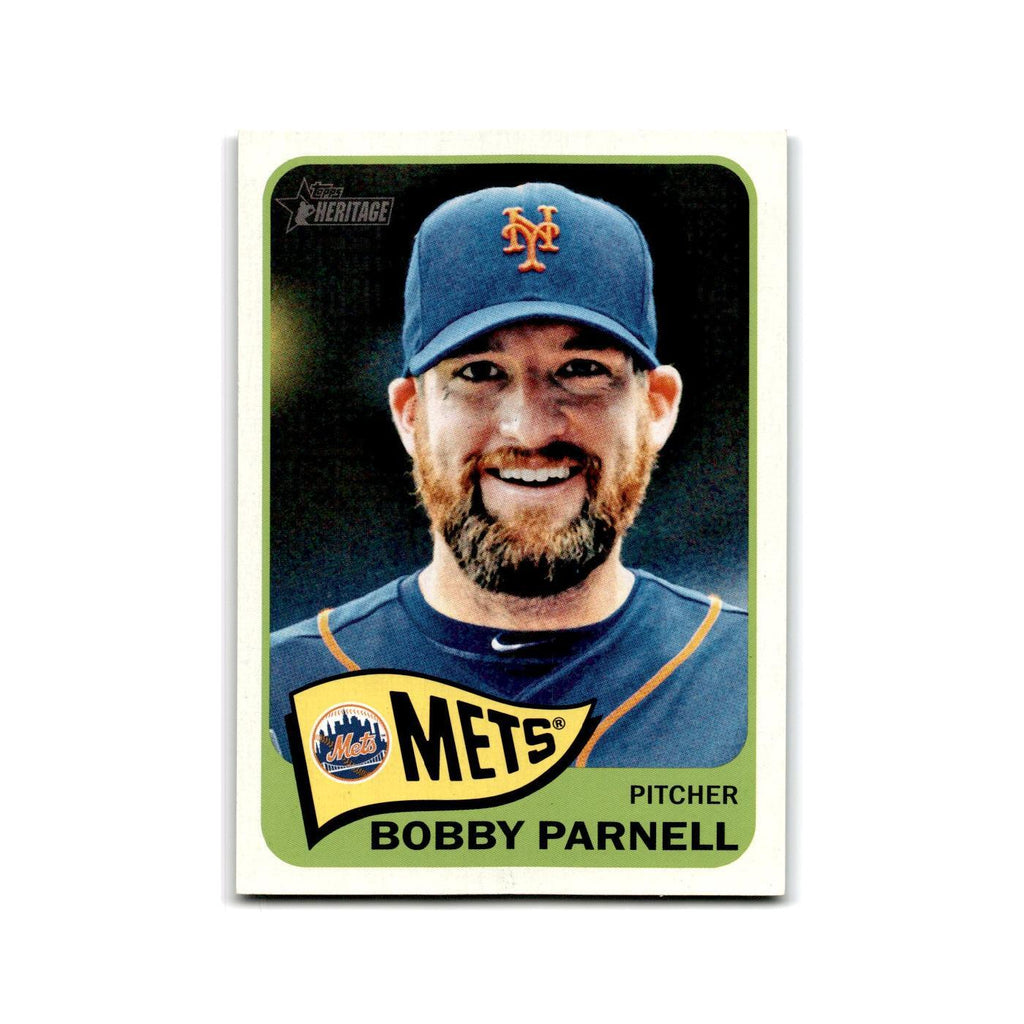 Bobby Parnell 2014 Topps Heritage #382 New York Mets Baseball Card NM