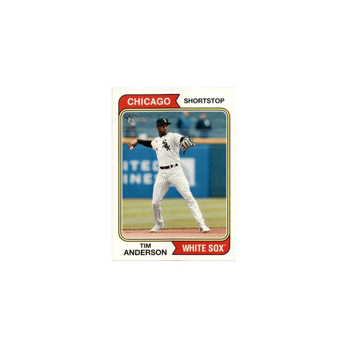 Tim Anderson 2023 Topps Heritage #379 Chicago White Sox Baseball Card NM
