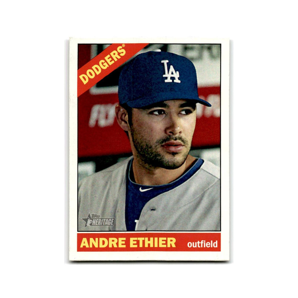 Andre Ethier 2015 Topps Heritage #151 Los Angeles Dodgers Baseball Card NM