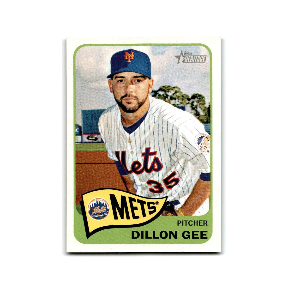 Dillon Gee 2014 Topps Heritage #318 New York Mets Baseball Card NM