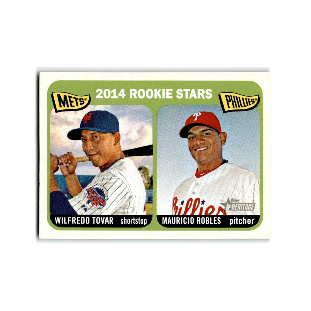 Wilfredo Tovar  Mauricio Robles Rookie 2014 Topps Heritage #374 NM