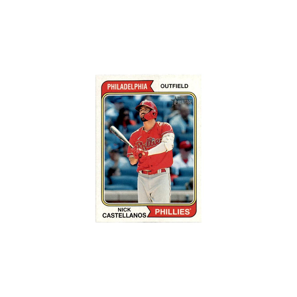 Nick Castellanos 2022 Topps Heritage  #134 Philadelphia Phillies NM