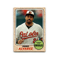 Pedro Alvarez 2017 Topps Heritage #219 Baltimore Orioles Baseball Card NM