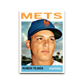 Ruben Tejada 2013 Topps Heritage #129 New York Mets Baseball Card NM