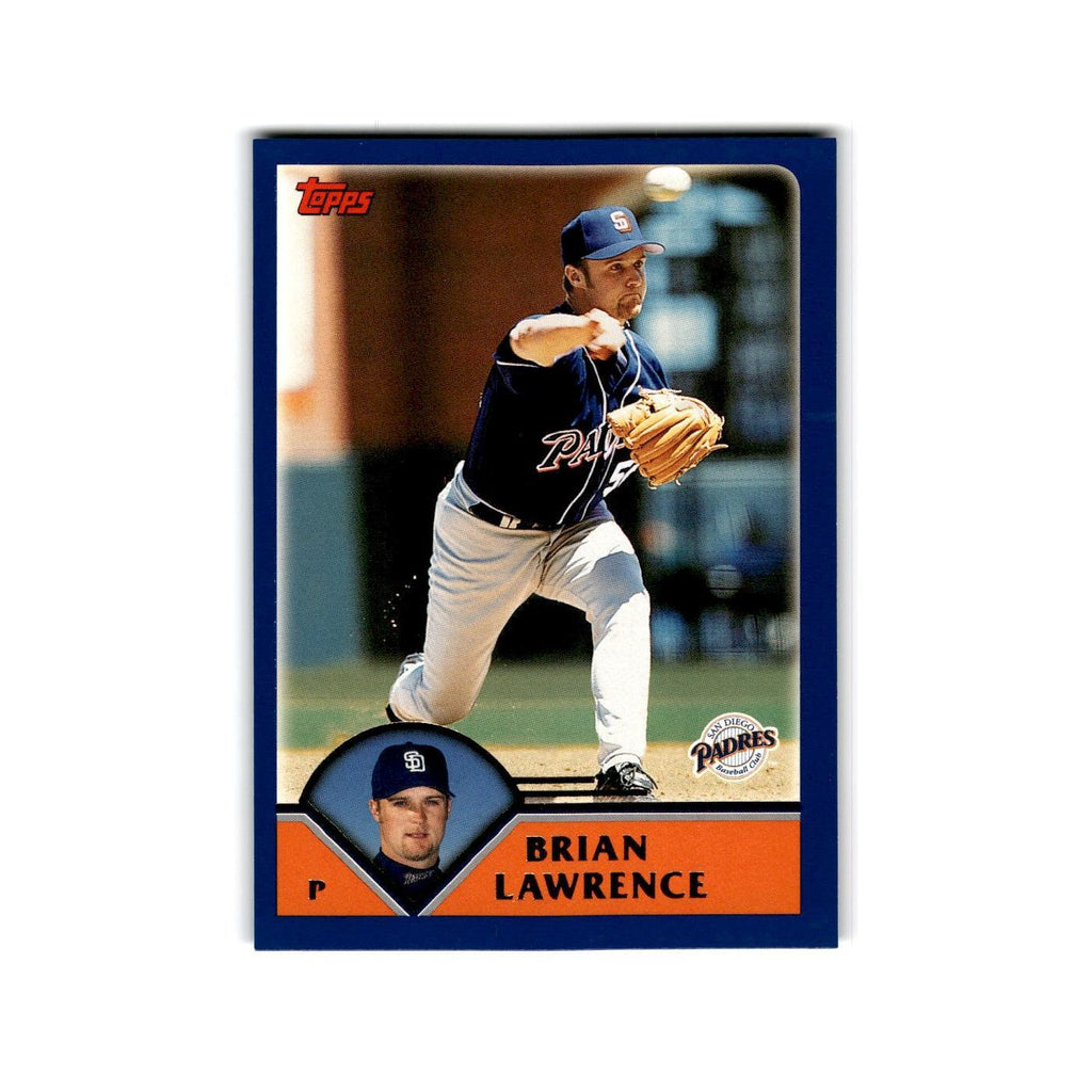 Brian Lawrence 2003 Topps #157 San Diego Padres Baseball Card NM