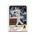 Daniel Vogelbach 2022 Topps Heritage #699 New York Mets Baseball Card NM