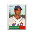 Fernando Martinez 2010 Topps Heritage #291 New York Mets Baseball Card NM