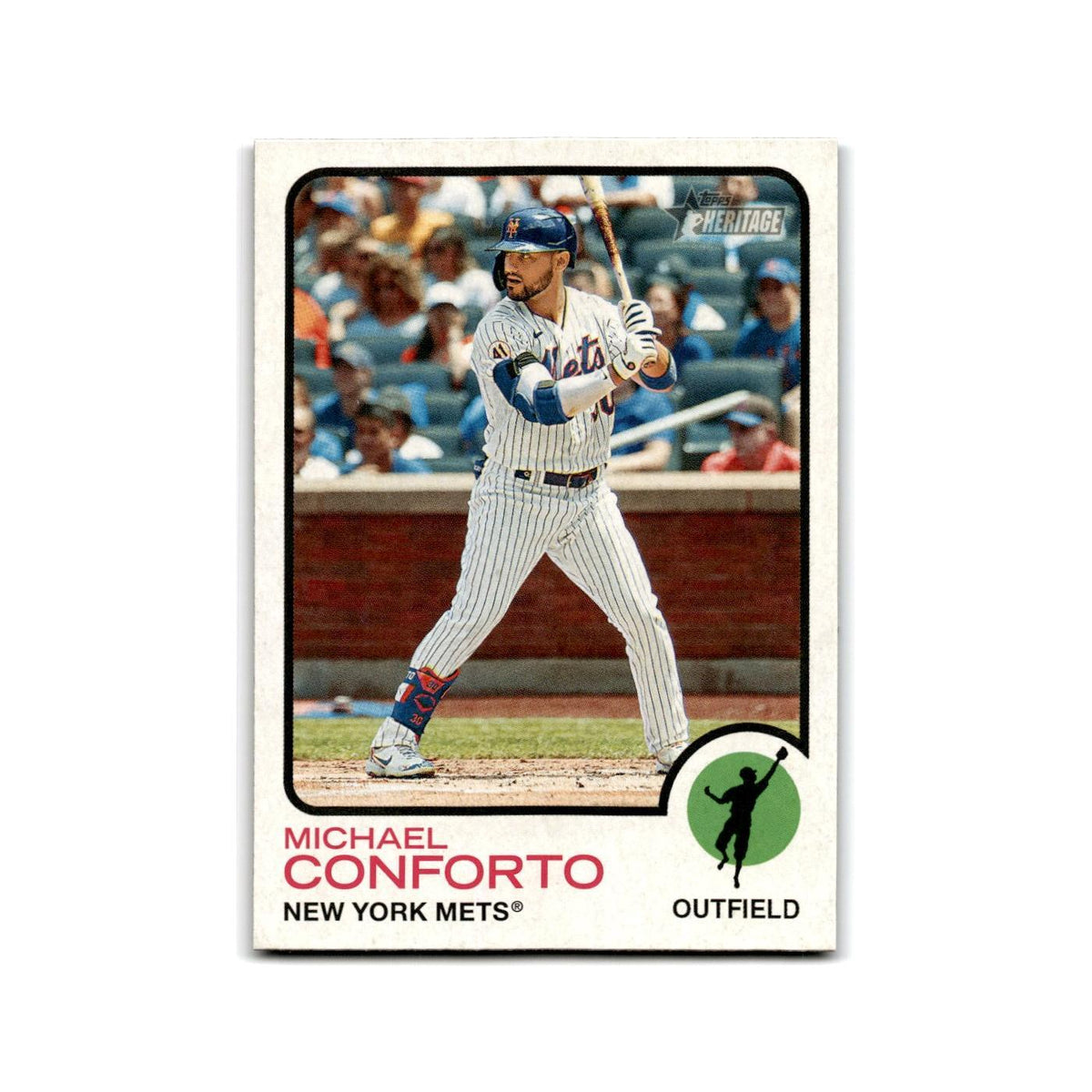 Michael Conforto 2022 Topps Heritage #231 New York Mets Baseball Card NM