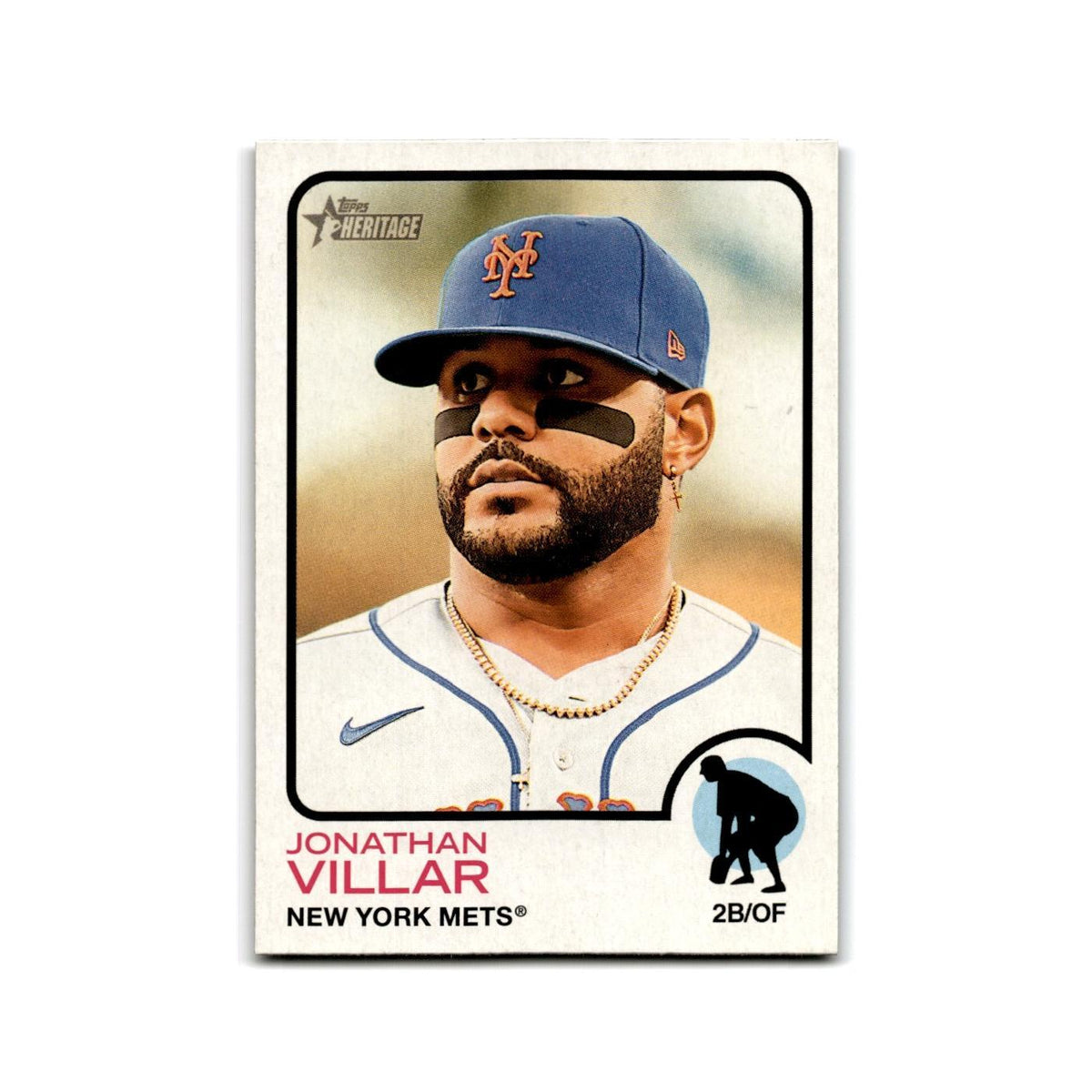 Jonathan Villar 2022 Topps Heritage #313 New York Mets Baseball Card NM