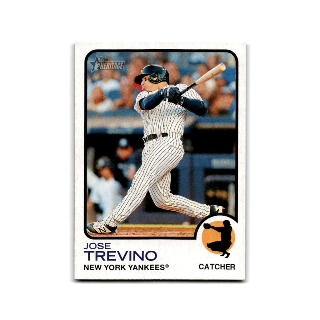 Jose Trevino 2022 Topps Heritage #544 New York Yankees Baseball Card NM