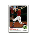 Josh Reddick 2022 Topps Heritage #540 Arizona Diamondbacks Baseball Card NM