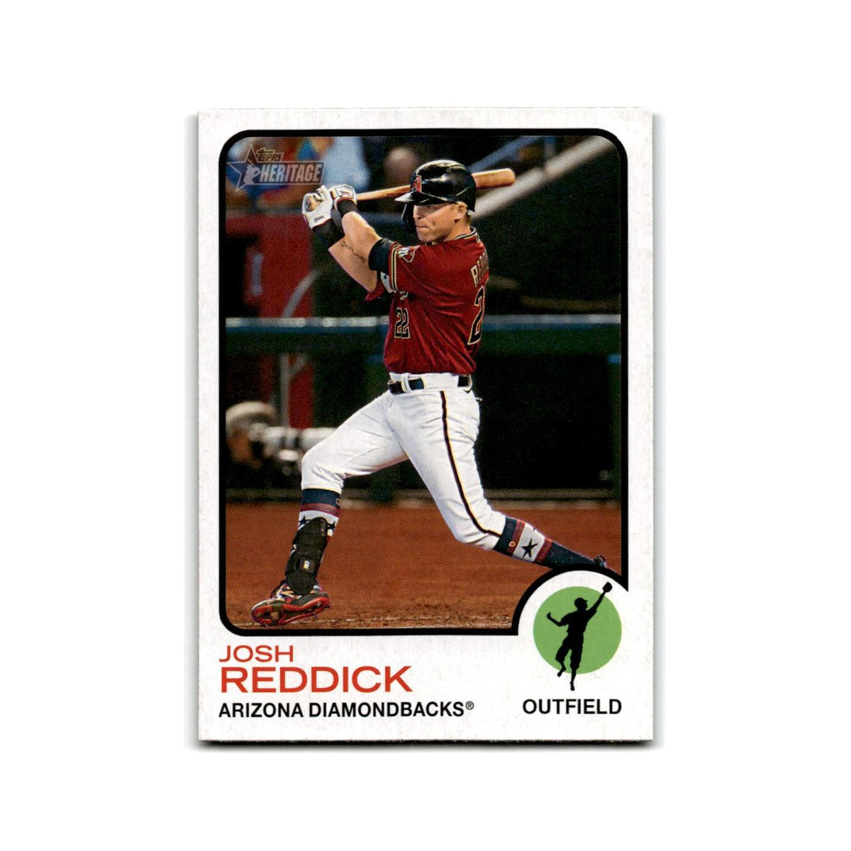 Josh Reddick 2022 Topps Heritage #540 Arizona Diamondbacks Baseball Card NM