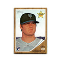 Lucas Duda Rookie 2011 Topps Heritage #333 New York Mets Baseball Card NM