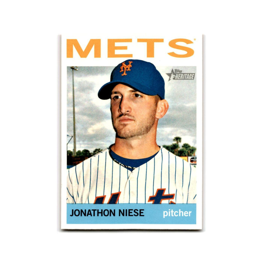 Jonathon Niese 2013 Topps Heritage #84 New York Mets Baseball Card NM