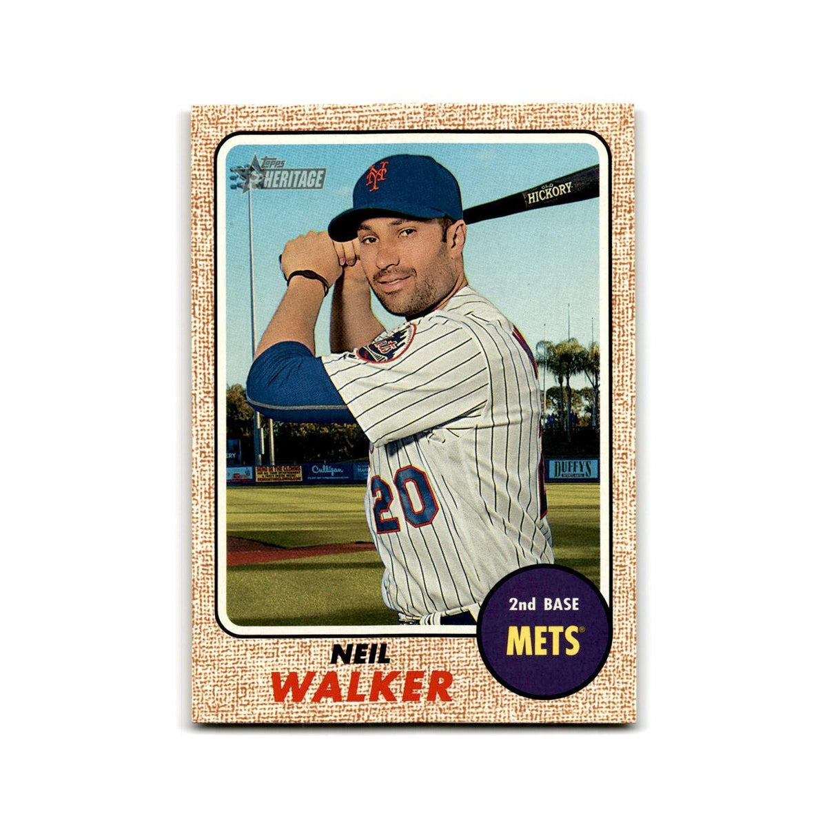 Neil Walker 2017 Topps Heritage #246 New York Mets Baseball Card NM