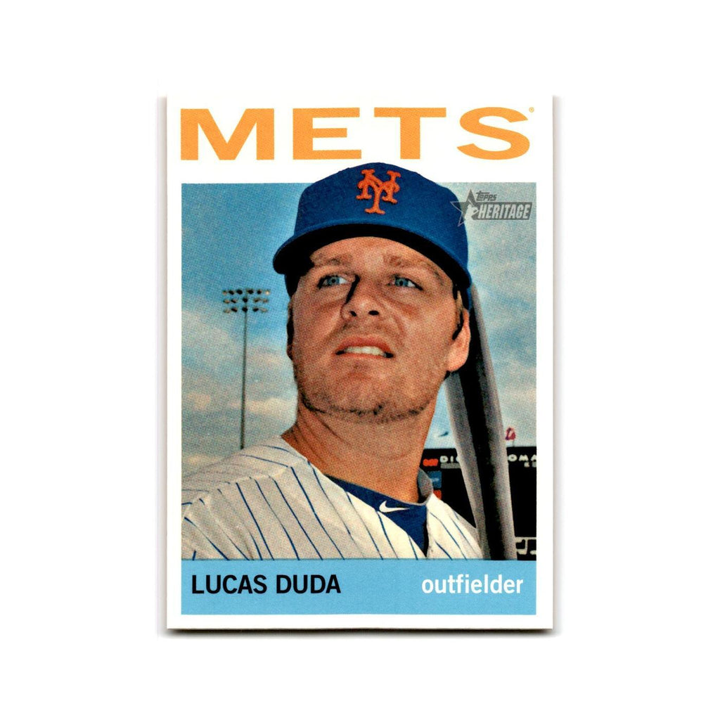 Lucas Duda 2013 Topps Heritage #266 New York Mets Baseball Card NM