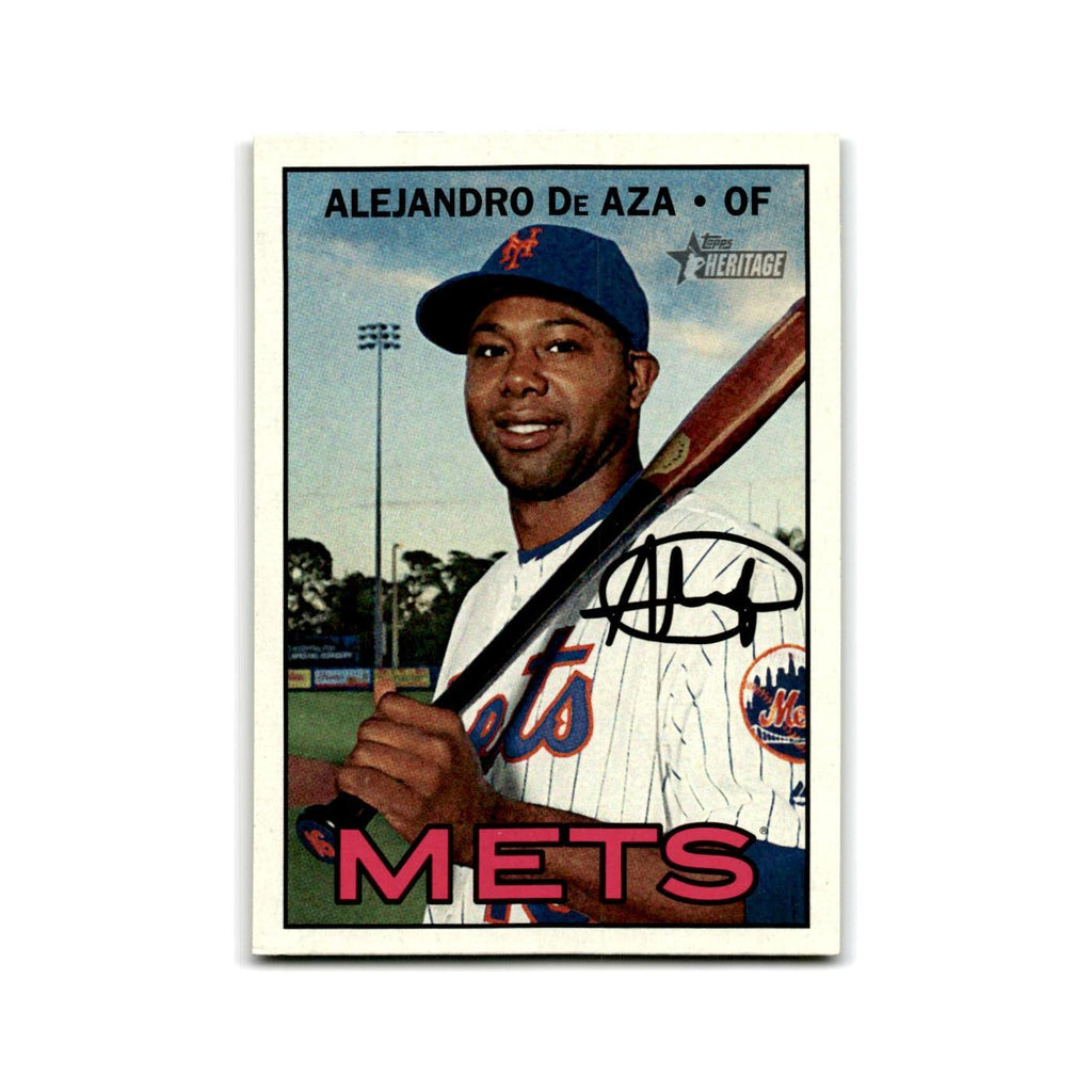 Alejandro De Aza 2016 Topps Heritage #578 New York Mets Baseball Card NM