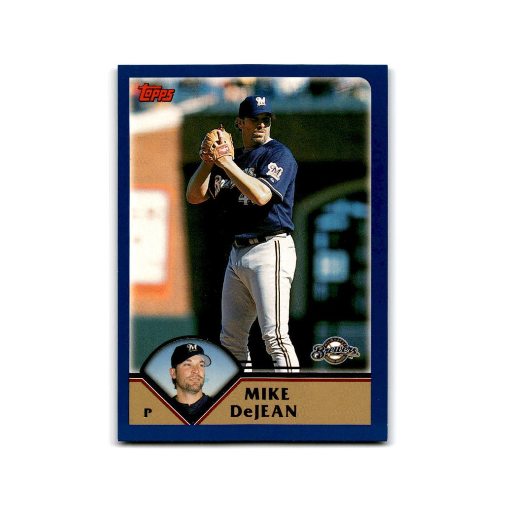 Mike DeJean 2003 Topps #207 Milwaukee Brewers Baseball Card NM