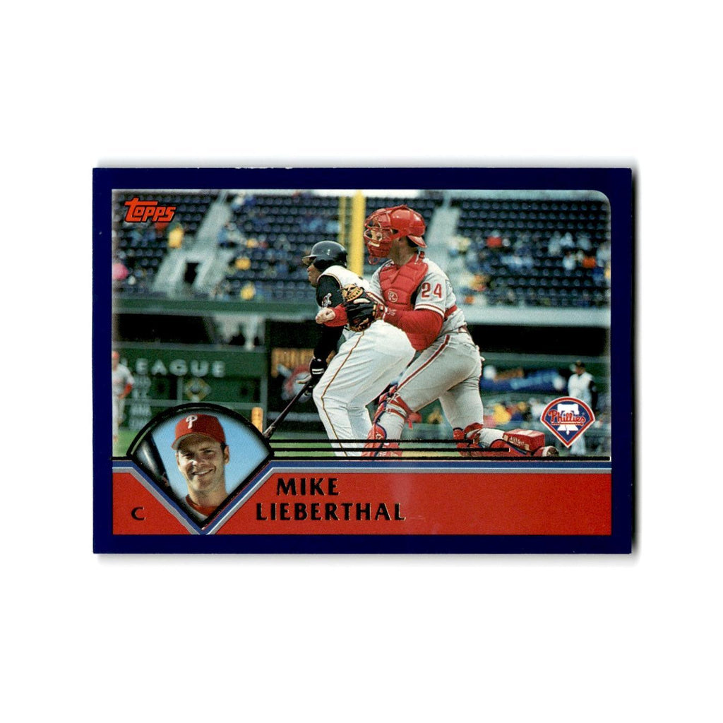 Mike Lieberthal 2003 Topps #117 Philadelphia Phillies Baseball Card NM